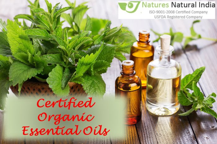 Certified Organic Oils Manufacturer